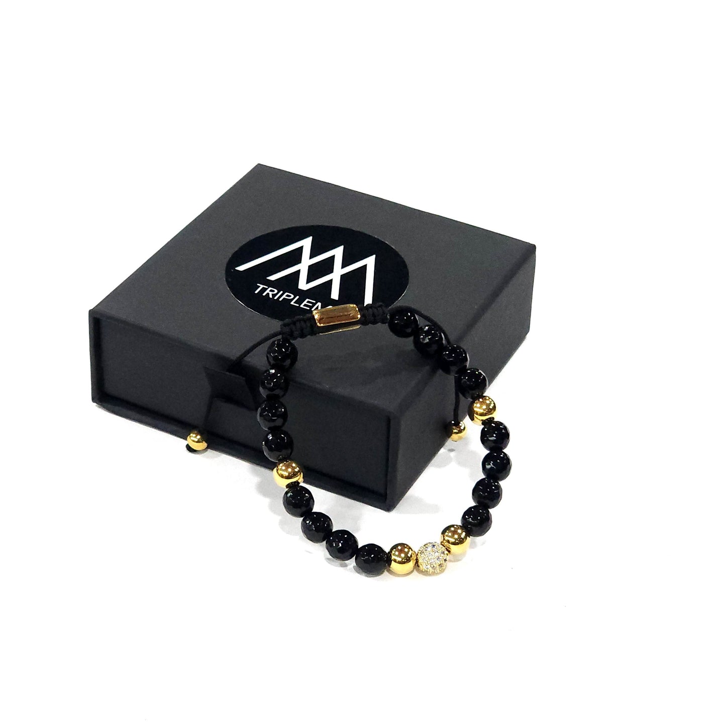 Classy Agate Gemstone Bracelet