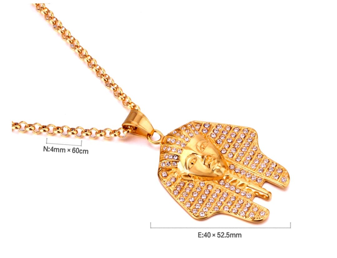 Zircon Egyptian Pharaoh Necklace