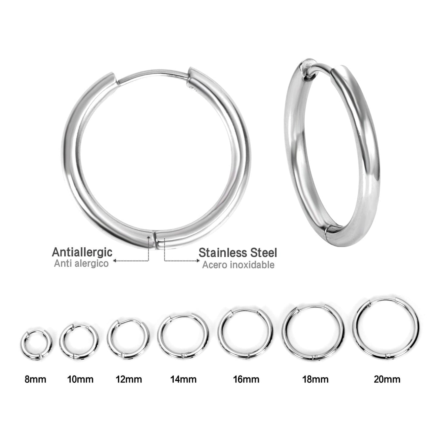 Hinged Hoop Earring