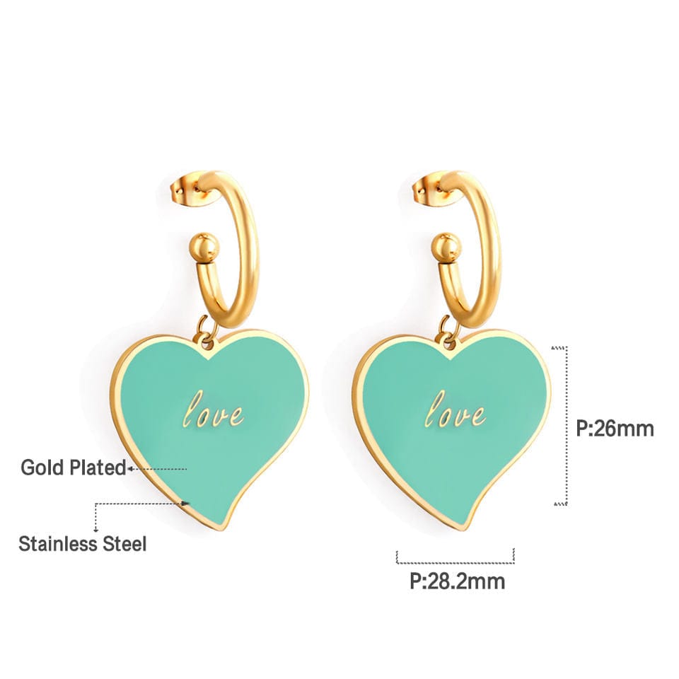 Love Heart-Shape Earring
