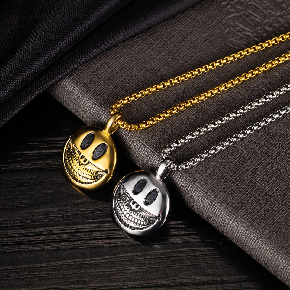 Grin Emoji Necklace