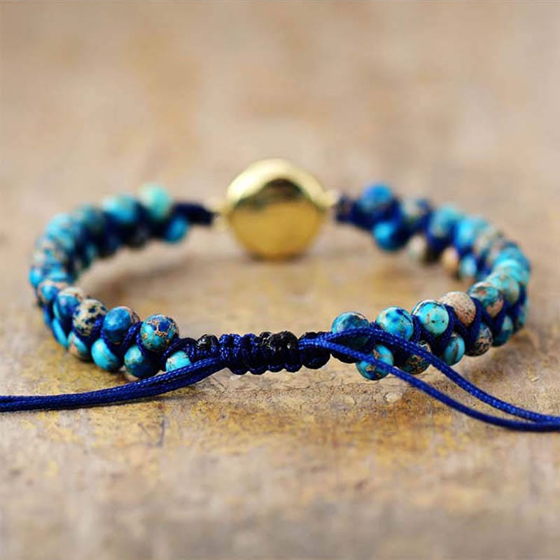 Macramé Gemstone Bracelet