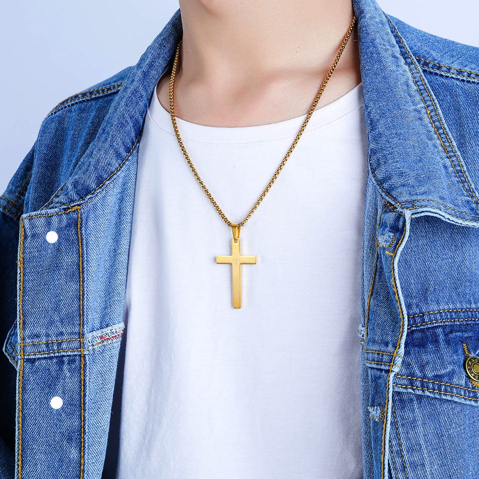 Cross Scripture Necklace