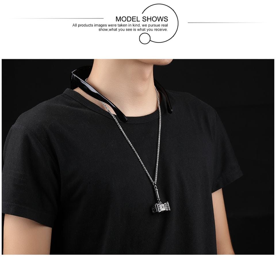 Large Hammer Necklace